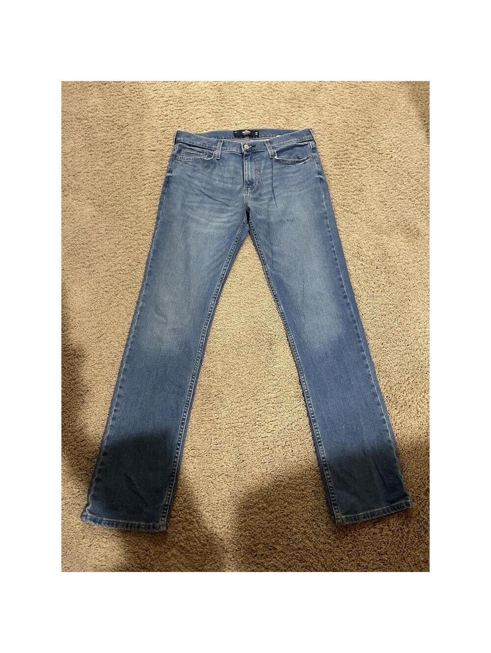 Men’s Hollister Regular Wash Straight Slim fit Epic Flex W32 L34
